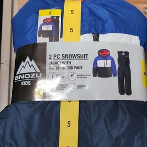 Snozu Kids Two-Tone Snowsuit